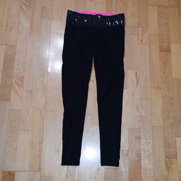 VICTORIA'S SECRET PINK Women's Sz S Reversible Athletic Leggings - Picture 2 of 10